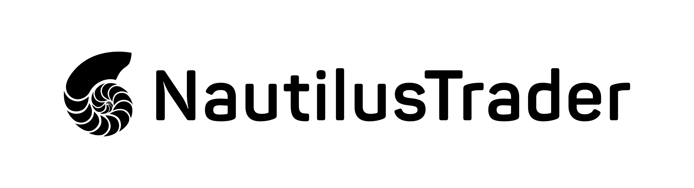 NautilusTrader Primary logo, reversed
